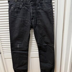 Momotaro Dark Denim Straight Jeans